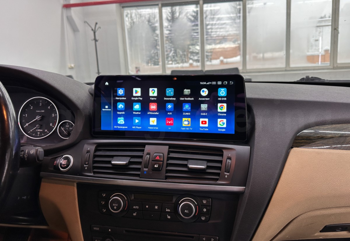 Штатный монитор BMW X3 F25